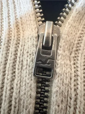 Hollister Beige Half-Zip Knit Sweater thumbnail 10