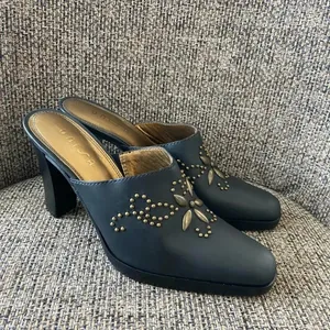 Unisa Leather Mules Size 7 1/2‎ thumbnail 2