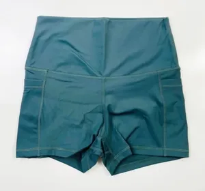 SOOTHFEEL High Waist Yoga Shorts with‎ Side Pockets Tummy Control Size Small thumbnail 1