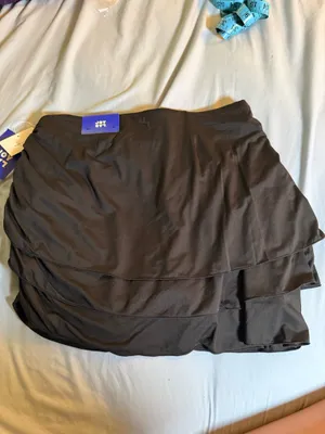 JoyLab black high rise layered skort small thumbnail 4