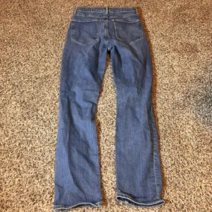 GAP‎ Womens Vintage Slim High Rise Distressed Ripped Jeans Size 28 Blue Denim thumbnail 6