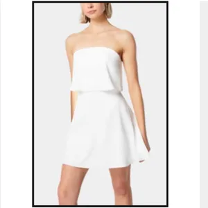 Elliott The Ruby‎ Strapless Dress Ivory Small $169 thumbnail 4