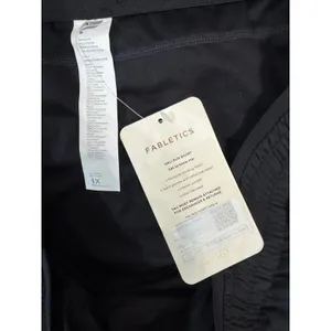 Fabletics Hali Run Short Black Moisture Wicking Mid Rise Pocket‎ Size 1X thumbnail 4