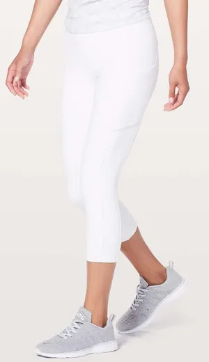 Lululemon White Speed Up Crop Leggings thumbnail 1