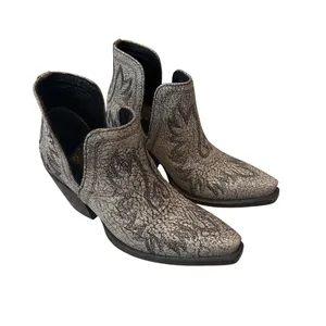 Ariat Dixon Embroidered leather pull-on bootie Blanco Size 5.5 B EUR 36 M thumbnail 1