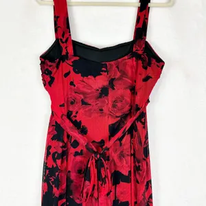 Connected Apparel Mesh Overlay High Low Maxi Dress Size 16 Whimsigoth Vampire thumbnail 8