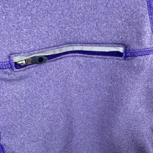 Mountain Hardwear Purple Mock Neck 1/4‎ Zip Athletic Pullover Zip Pocket Size S thumbnail 4