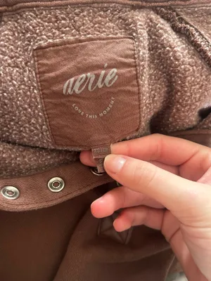 Aerie Snap Sweatshirt Quarter thumbnail 2