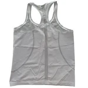 Lululemon Swiftly Tech Tank Size 12 White Black Tempo Micro Stripe Run Gym thumbnail 5