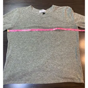 Laslulu‎ Open Back Twist Top Womens Medium Green Stretch Sexy Comfort Basic thumbnail 7