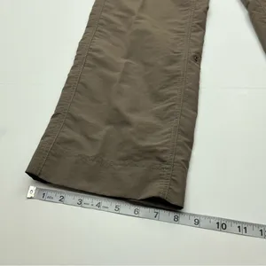 The North Face‎ Nylon Convertible Pant Womens 10 Regular Brown Green Hiking Pant thumbnail 15