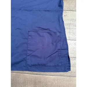 WonderWink Women's Navy Blue Short Sleeve Scrub‎ Top Size Medium thumbnail 3