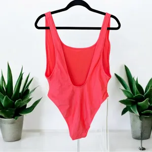 Aerie NWT Shine Pique Babewatch One Piece Swimsuit XL thumbnail 2