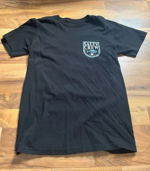 Salty Crew T-Shirt graphic tee black thumbnail 1