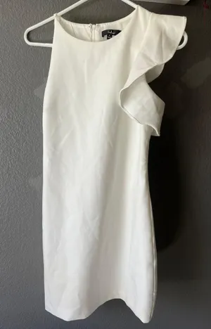 Lulus White Mini Dress thumbnail 1