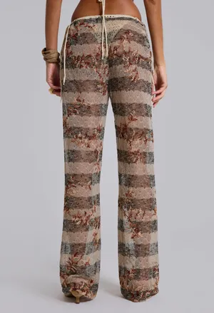Jaded London - Deva Stripe Knit Trousers thumbnail 5