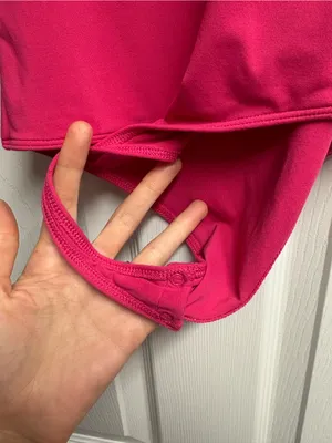 Babaton Aritzia Contour Bodysuit Hot Pink Size Small thumbnail 4
