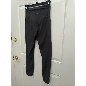 Halara UltraSculpt™ High Waisted Tummy Control Leggings charcoal grey 7/8 thumbnail 9