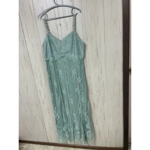 Anthropologie Bl-nk Rosnella Sleeveless Sweetheart Lace Midi Dress Fairy New thumbnail 5