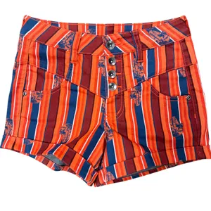 NWOT Her Universe Star Wars Solo Millennium Falcon Striped High Waisted Shorts 0 thumbnail 4