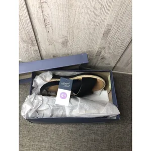 Universal Threads Womens Size 6.5 Black Sandals Frances Sporty Platform Strap thumbnail 7