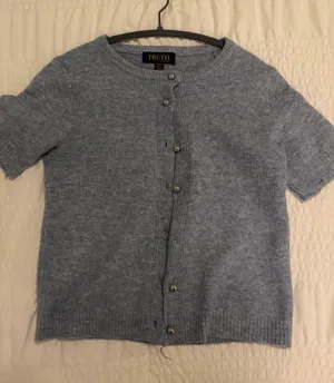 Truth Light Blue Knit Crewneck Sweater Size XS thumbnail 1