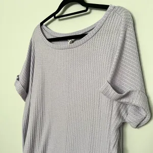 BiBi Lavender Lilac Light Purple Oversized Top thumbnail 7
