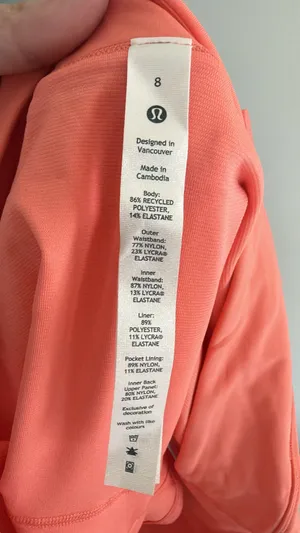 lululemon Size 8 Speed Up LR 2.5” Lined Run Shorts thumbnail 7