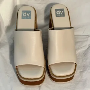DV by Dolce Vita Wedge Slide Sandals. Size 8. thumbnail 3