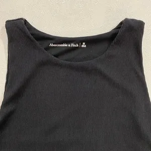 Abercrombie & Fitch Black Ribbed Bodysuit Sleeveless Size M thumbnail 3