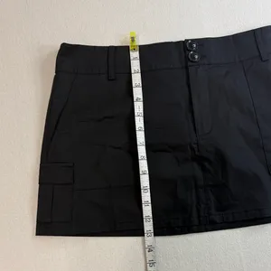 Princess Polly Black Cargo Pocket Pencil Skirt thumbnail 2