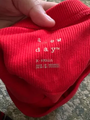 Red Tube Top TJ Maxx thumbnail 2