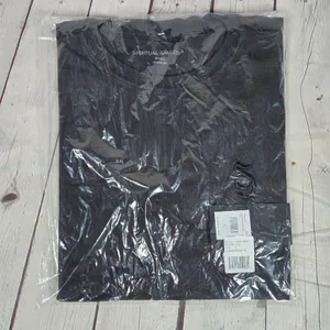Spiritual Gangster‎ Monogram Short Sleeve T-Shirt Vintage Black S NWT thumbnail 10