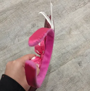 Disney Parks Pink Sequin Minnie Mouse Disney Ears Headband thumbnail 8