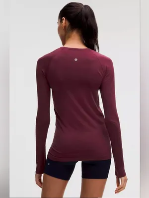 Lululemon Athletica Swiftly Tech Long-Sleeve Shirt 2.0 Size 6 thumbnail 2
