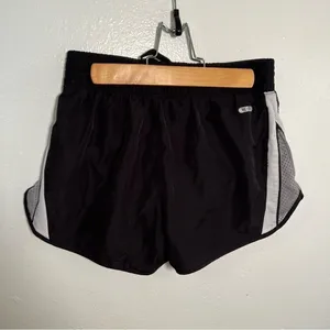 RBX Womens' Size Small Athletic Running Shorts Black Gray Mesh Side Style CR586 thumbnail 5