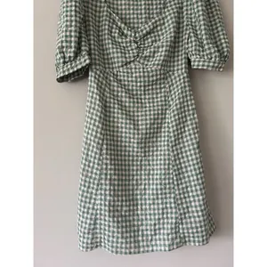 Nobody’s Child Penny Mini Dress In Green Gingham Size 6 Summer Cottagecore thumbnail 3