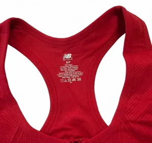 New Balance Red Sports Bra thumbnail 2