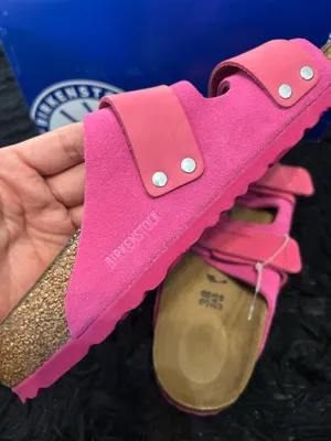 BIRKENSTOCK Uji pink leather gladiator sandals slippers shoes women’s eur 38 new thumbnail 6