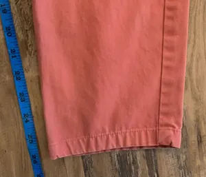 Bonobos Women's Casual Pants size 28 Cropped Chinos Coral Color thumbnail 8