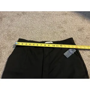 Abercrombie & Fitch Black Solid Ankle Pants Women Regular 31 Short Slit Ankle thumbnail 9