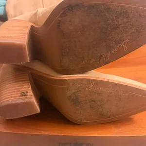 Sam Edelman Beige Heeled with side zippers Boots! thumbnail 10