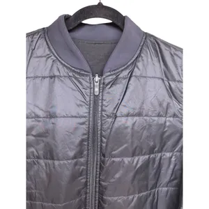 Lululemon Non-Stop Bomber Jacket Reversible Black Women's Size‎ 12 thumbnail 10