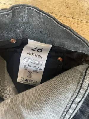 🖤 MOTHER The Looker Skinny Jeans - Lies and Shadows - Size 28 thumbnail 5