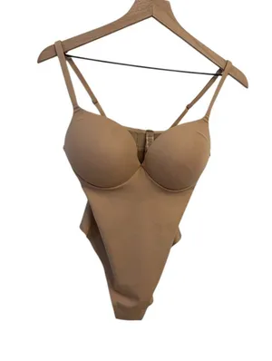 Skims Ultimate Push-up Thong Bodysuit Clay Size M NWT thumbnail 1