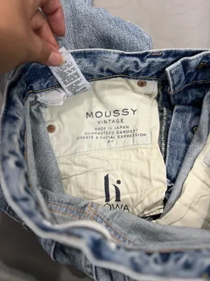 MOUSSY vintage made in Japan jeans the works size 25 thumbnail 16