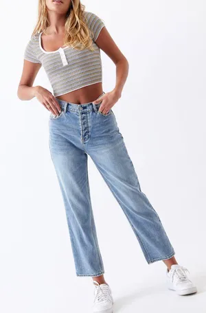 PacSun High Rise Straight Leg thumbnail 1