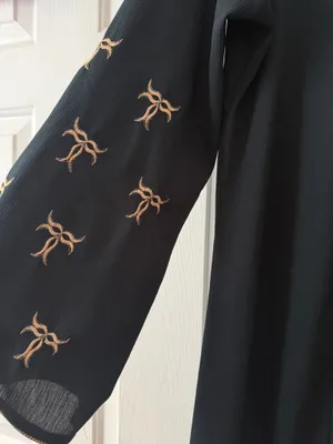 Dark Green Modest Dress Abaya Multiple thumbnail 2