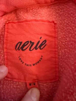 Aerie Quarter Button Sweater Cropped thumbnail 4