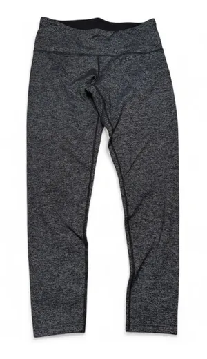 Tuff Athletics Gray Black Yoga Leggings S Supplex Lycra Workout thumbnail 1